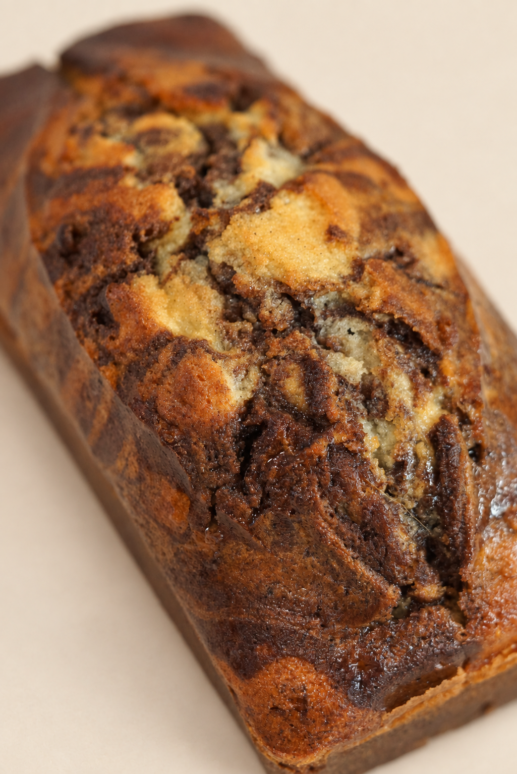 Cake Marbré Vanille Chocolat - 6 parts
