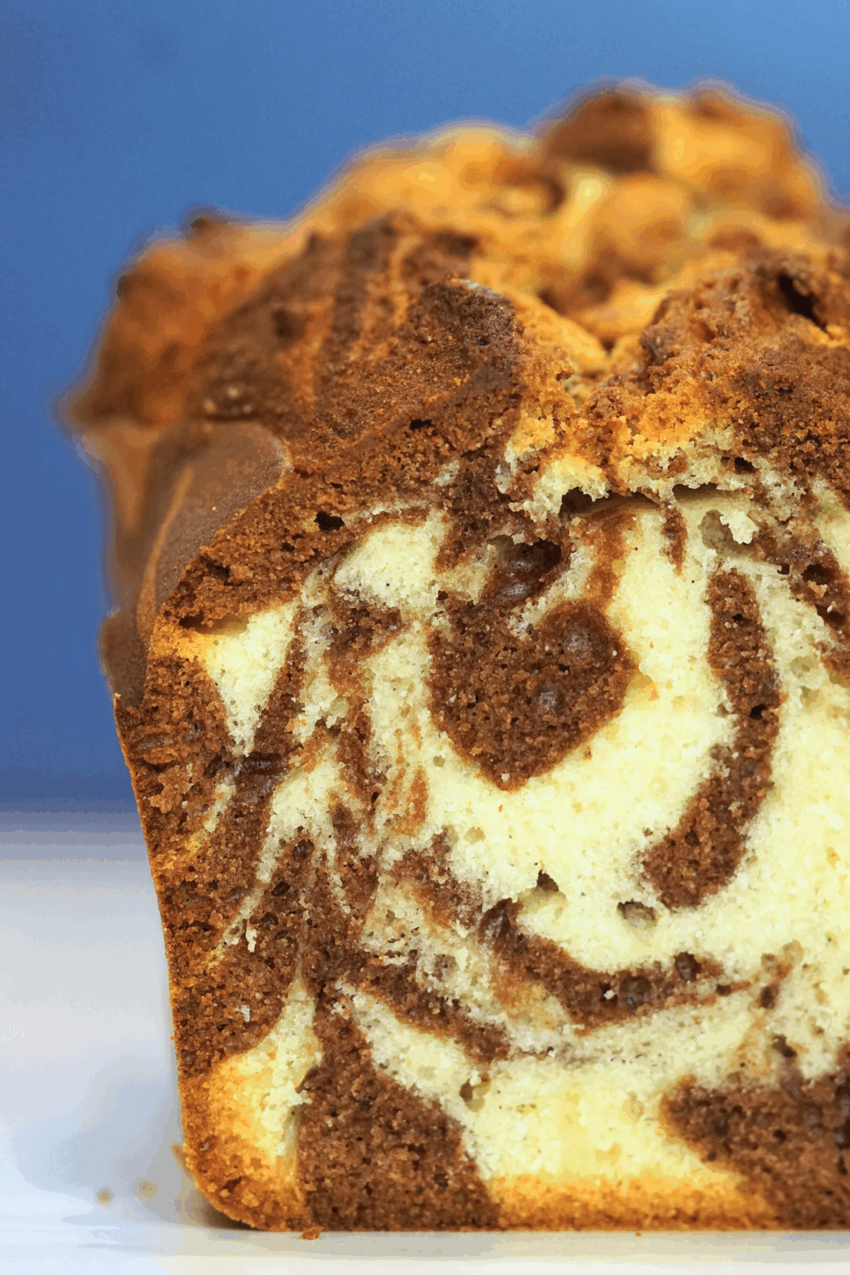 Cake Marbré Vanille Chocolat