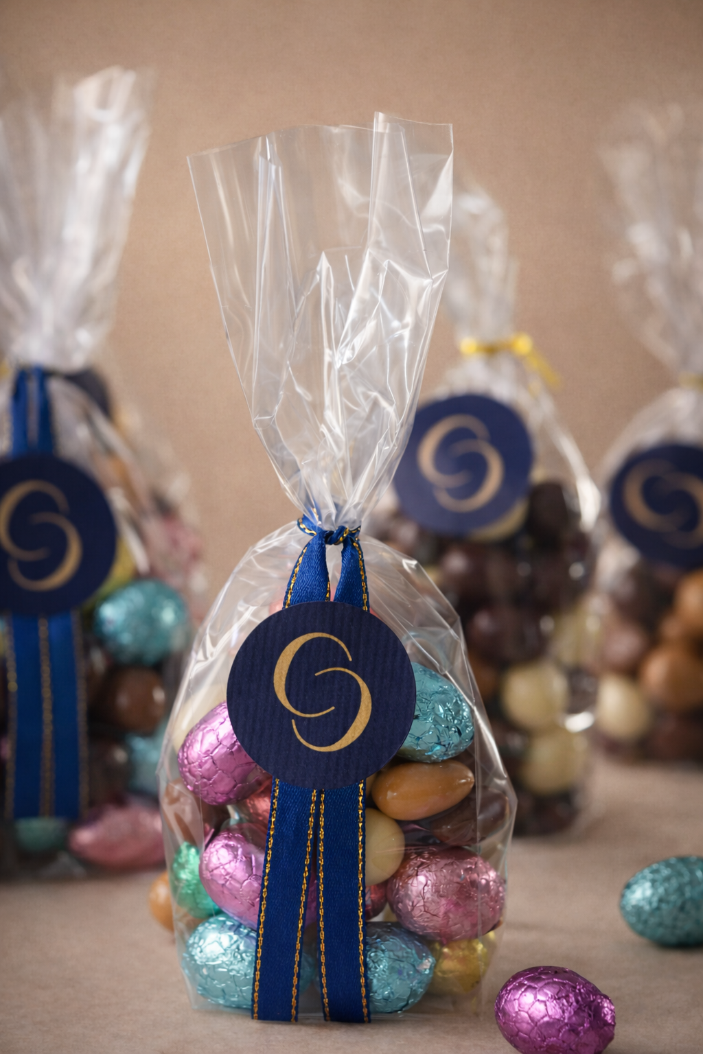 Assortiment d'oeufs de Pâques