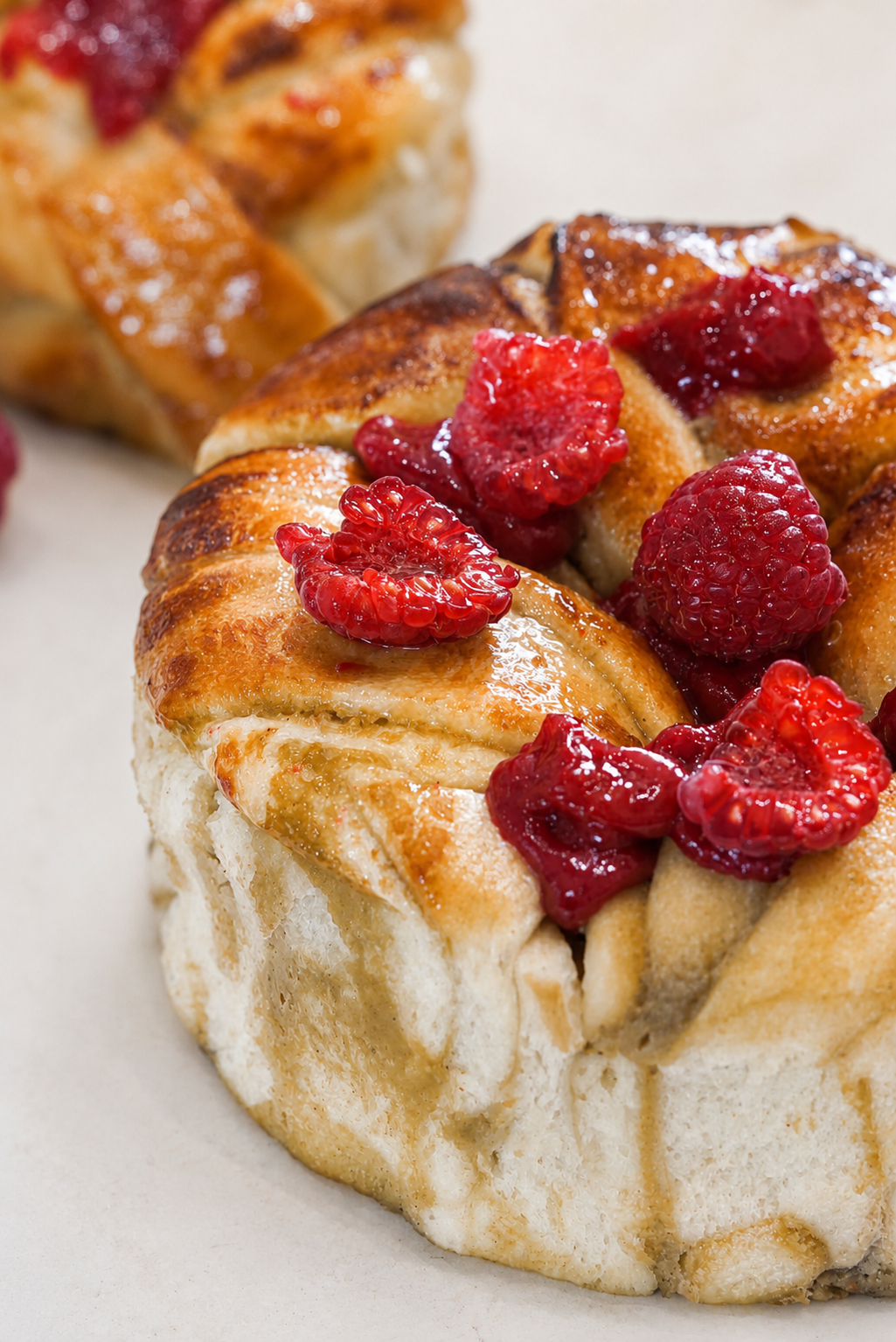 Babka Framboise Pistache - Babka Ephemère